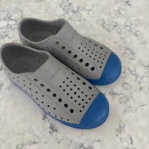 Blue and Gray Native Shoes